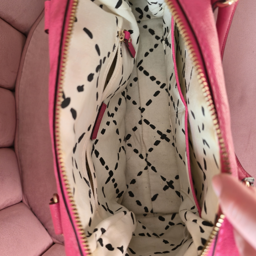 Kate Spade Pink Leather Satchel - Picture 7 of 9